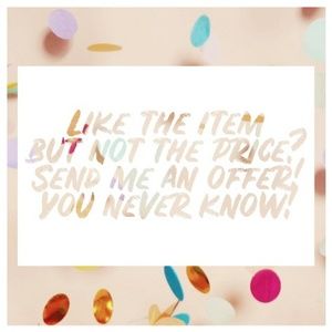 All Reasonable Offers Considered!